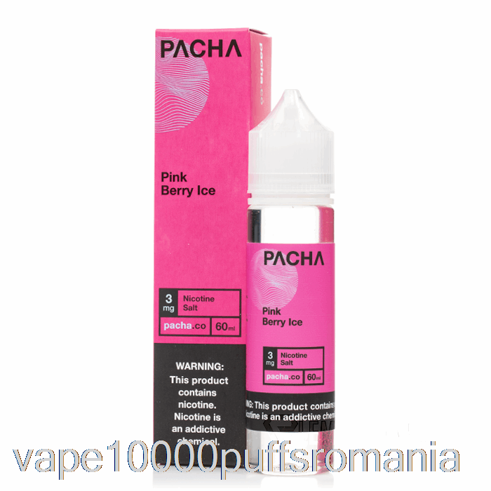 Vape Romania Pink Ice Berry - Pacha - 60ml 3mg